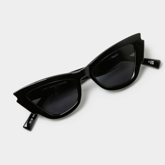 Le Specs Lost Days Sunglasses, Black - Picture 4 of 8